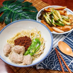 餛飩乾意麵