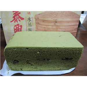 抹茶水蒸蛋糕
