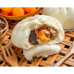 蛋黃香菇鮮肉包